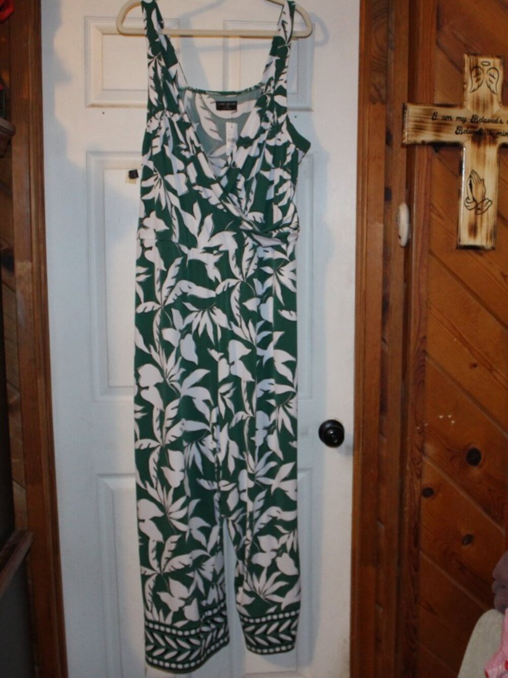 NWT Lane Bryant tropical Jumpsuit Darling! 26/28